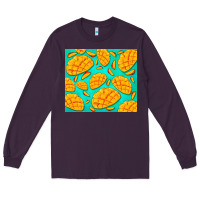 Plum mango Long Sleeve Tee - BarkalooDesign