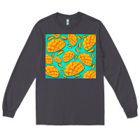 Smoke mango Long Sleeve Tee - BarkalooDesign