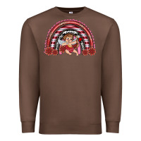 Chestnut valentine's day cupid rainbow Premium Sweatshirt - RanaPortraitStore