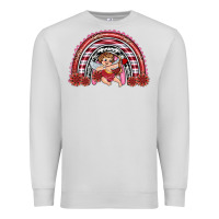Dove Grey valentine's day cupid rainbow Premium Sweatshirt - RanaPortraitStore