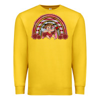 Lemon valentine's day cupid rainbow Premium Sweatshirt - RanaPortraitStore