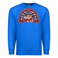 True Royal valentine's day cupid rainbow Premium Sweatshirt - RanaPortraitStore