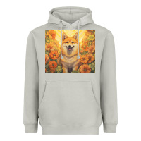 Moon Dust shiba inu Heavyweight Hoodie - Unal Design