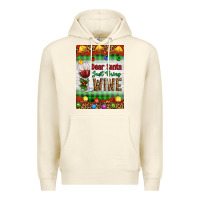 Sandshell Christmas Dear Santa Just Bring Wine Premium Hoodie - Artiststas