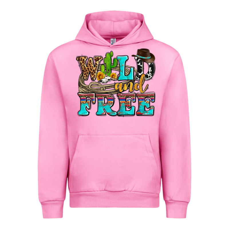 Wild And Free With Cactus Urban Hoodie by AdoDesignShop | Teevron