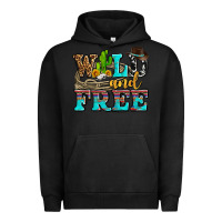 Pigment Black wild and free with cactus Urban Hoodie - AdoDesignShop