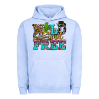 Pigment Grape Ice wild and free with cactus Urban Hoodie - AdoDesignShop