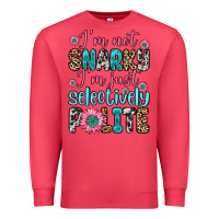 Cardinal i m not snarky i m just selectively polite Premium Sweatshirt - Zillion Design Studio