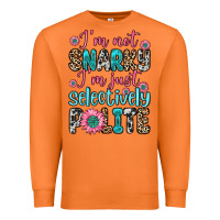 Carrot i m not snarky i m just selectively polite Premium Sweatshirt - Zillion Design Studio
