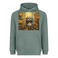 Sage shih tzu Heavyweight Hoodie - Unal Design