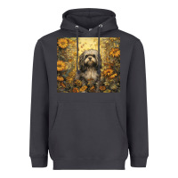 Smoke shih tzu Heavyweight Hoodie - Unal Design