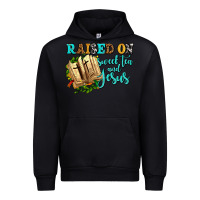 Black raised on sweet tea and jesus Urban Hoodie - AdoDesignShop