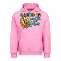 Fuchsia Pink raised on sweet tea and jesus Urban Hoodie - AdoDesignShop