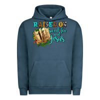 Pigment Midnight Navy raised on sweet tea and jesus Urban Hoodie - AdoDesignShop