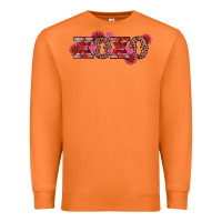 Carrot valentine's day xoxo sunflower heart Premium Sweatshirt - RanaPortraitStore