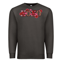 Smoke valentine's day xoxo sunflower heart Premium Sweatshirt - RanaPortraitStore