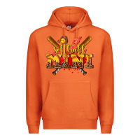 Carrot softball mini Premium Hoodie - AdoDesignShop
