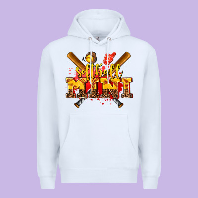 Softball Mini Premium Hoodie Designed By Adodesignshop