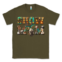 Army Green show mom donkey Classic Tee - BarkalooDesign