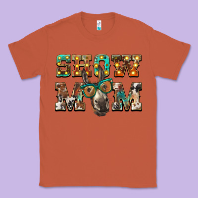 Show Mom Donkey Classic Tee Designed By Barkaloodesign