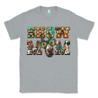 Heather Grey show mom donkey Classic Tee - BarkalooDesign