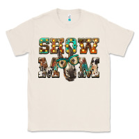 Natural show mom donkey Classic Tee - BarkalooDesign
