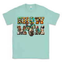Seafoam show mom donkey Classic Tee - BarkalooDesign