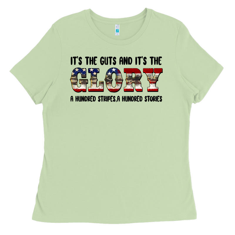 Veteran Glory Ladies Tee by BarkalooDesign | Teevron