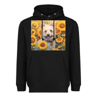 Black westie Heavyweight Hoodie - Unal Design