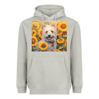 Moon Dust westie Heavyweight Hoodie - Unal Design