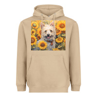 Mushroom westie Heavyweight Hoodie - Unal Design