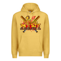 Antique Gold softball mini Premium Hoodie - AdoDesignShop