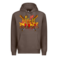 Coffee softball mini Premium Hoodie - AdoDesignShop