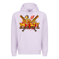 Lilac softball mini Premium Hoodie - AdoDesignShop