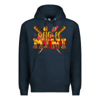 Navy softball mini Premium Hoodie - AdoDesignShop