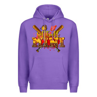 Purple softball mini Premium Hoodie - AdoDesignShop
