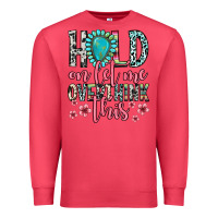 Cardinal hold on let me overthink this Premium Sweatshirt - Zillion Design Studio