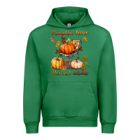 Emerald pumpkin kisses harvest wishes Urban Hoodie - BundleAndBundleShop
