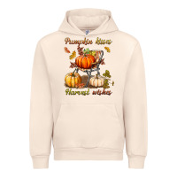 Sandshell pumpkin kisses harvest wishes Urban Hoodie - BundleAndBundleShop