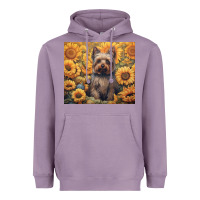 Lavender yorkshire terrier Heavyweight Hoodie - Unal Design