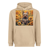 Mushroom yorkshire terrier Heavyweight Hoodie - Unal Design