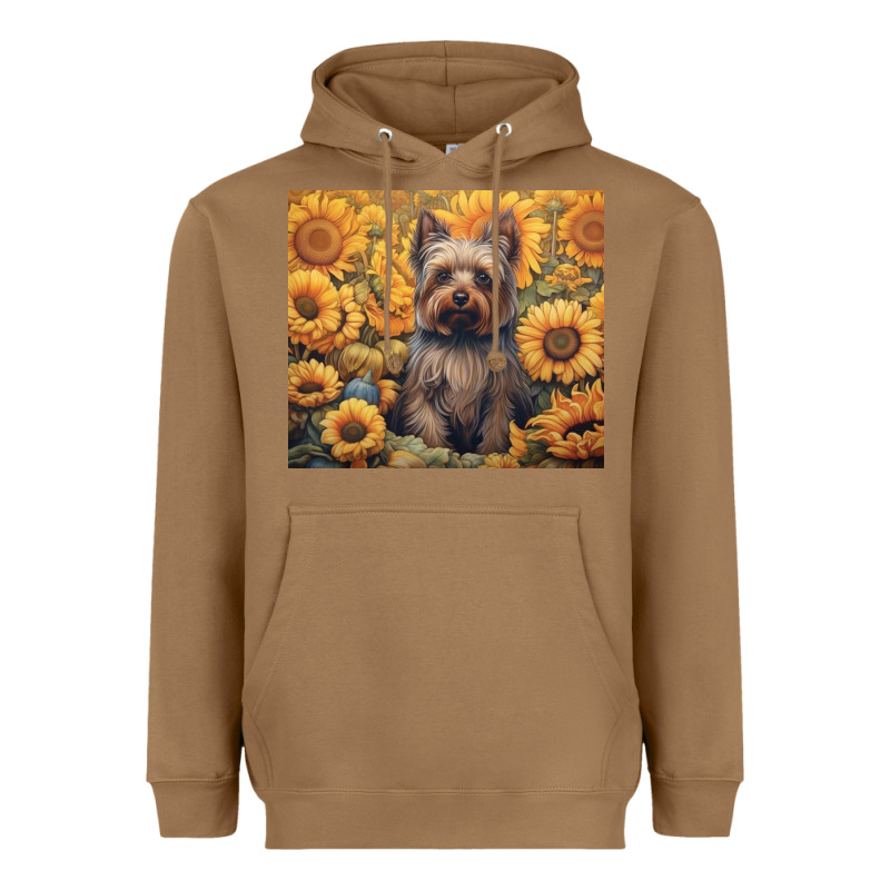 Yorkshire Terrier Heavyweight Hoodie by Unal Design | Teevron