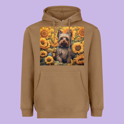 Heavyweight Hoodie yorkshire terrier