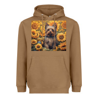 Toasted Coconut yorkshire terrier Heavyweight Hoodie - Unal Design