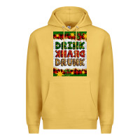 Antique Gold Christmas Drink Drank Drunk Premium Hoodie - Artiststas