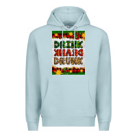 Blue Mist Christmas Drink Drank Drunk Premium Hoodie - Artiststas