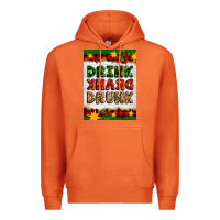 Carrot Christmas Drink Drank Drunk Premium Hoodie - Artiststas