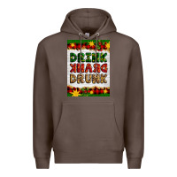 Coffee Christmas Drink Drank Drunk Premium Hoodie - Artiststas