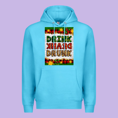 Christmas Drink Drank Drunk Premium Hoodie Designed By Artiststas