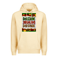 Pina Colada Christmas Drink Drank Drunk Premium Hoodie - Artiststas
